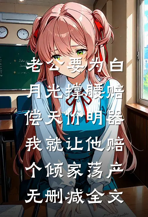 老公要为白月光撑腰赔偿天价明器，我就让他赔个倾家荡产无删减全文