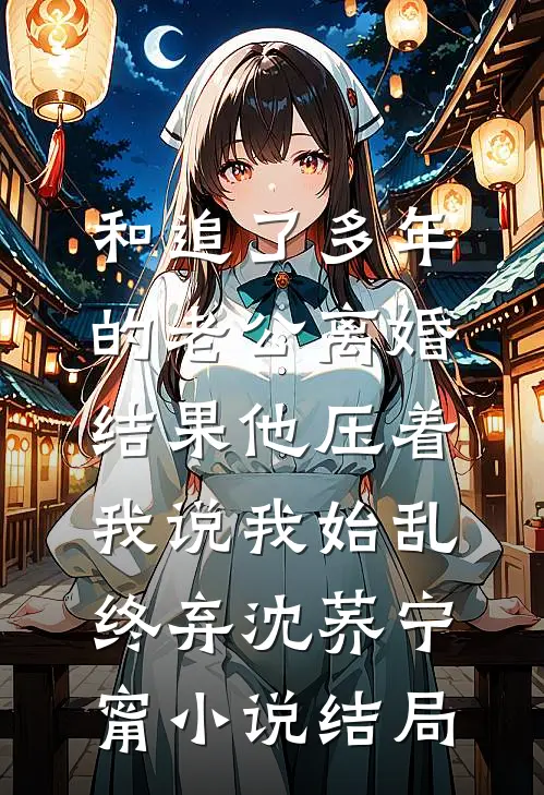 和追了多年的老公离婚，结果他压着我说我始乱终弃沈荞宁甯小说结局