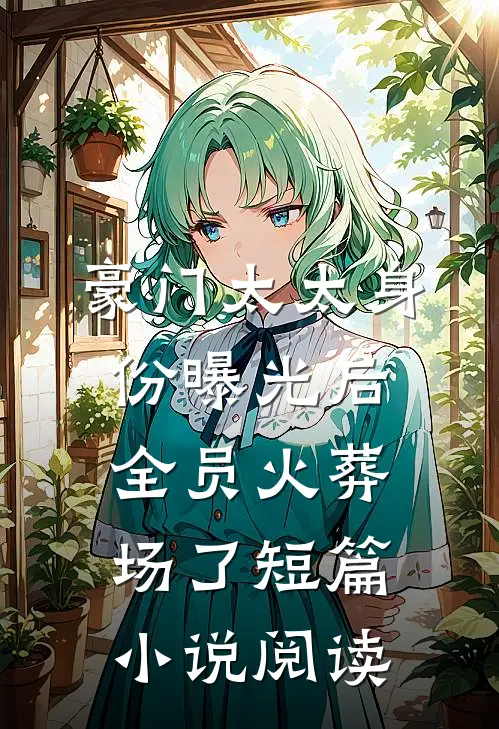 豪门太太身份曝光后,全员火葬场了短篇小说阅读