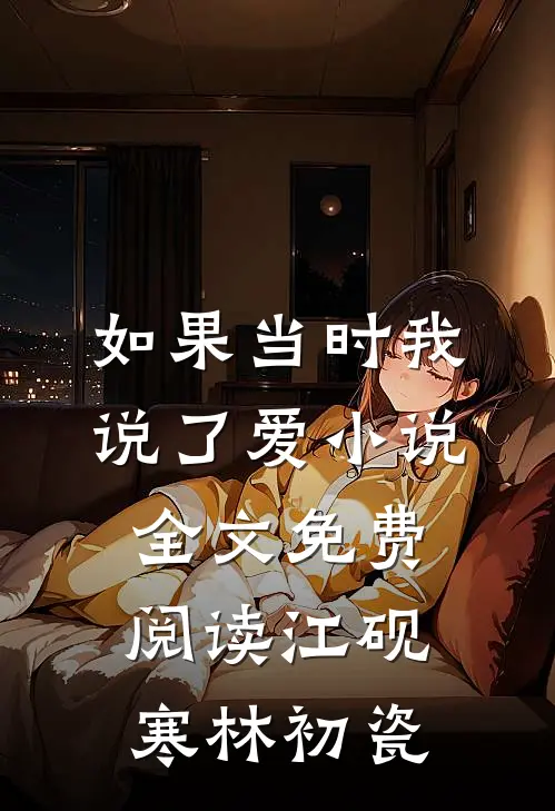 如果当时我说了爱小说全文免费阅读江砚寒林初瓷