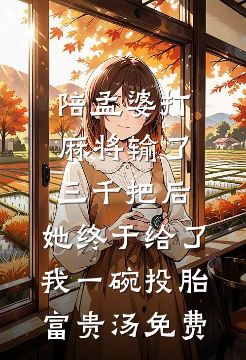 陪孟婆打麻将输了三千把后，她终于给了我一碗投胎富贵汤免费