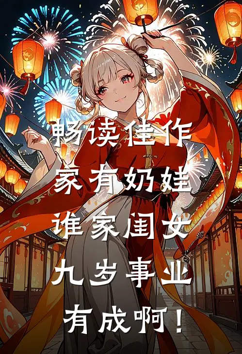 畅读佳作家有奶娃：谁家闺女九岁事业有成啊！