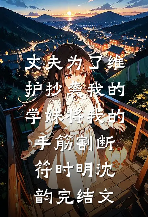 丈夫为了维护抄袭我的学妹将我的手筋割断符时明沈韵完结文