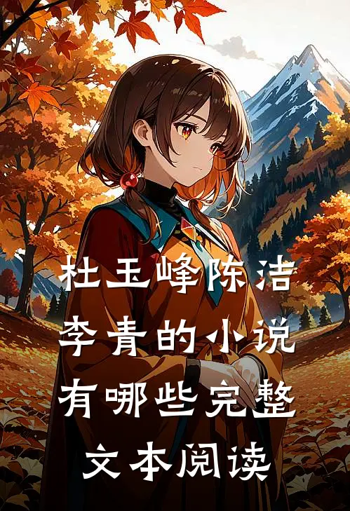 杜玉峰陈洁李青的小说有哪些完整文本阅读