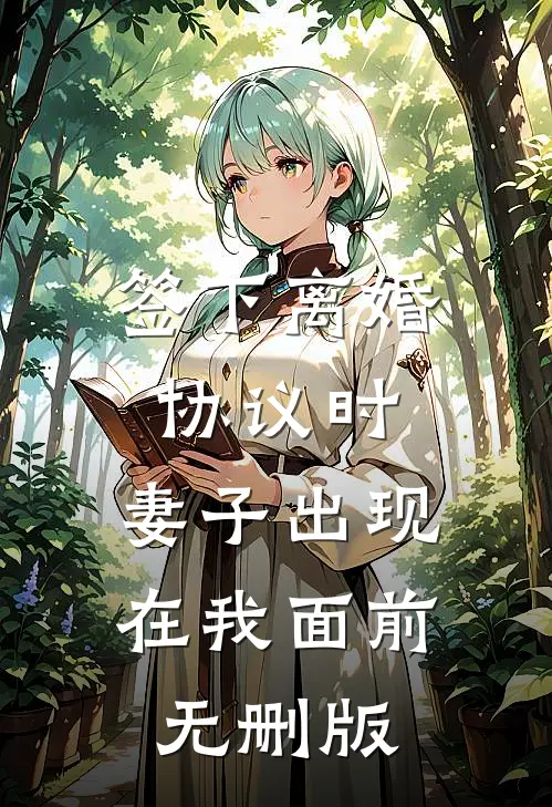 签下离婚协议时，妻子出现在我面前无删版