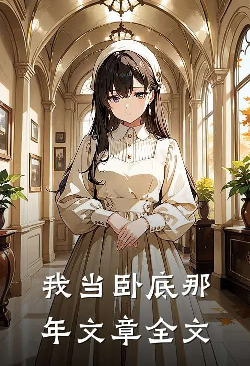 我当卧底那年文章全文