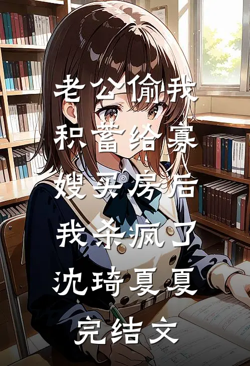 老公偷我积蓄给寡嫂买房后，我杀疯了沈琦夏夏完结文