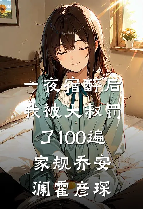 一夜宿醉后，我被大叔罚了100遍家规乔安澜霍彦琛