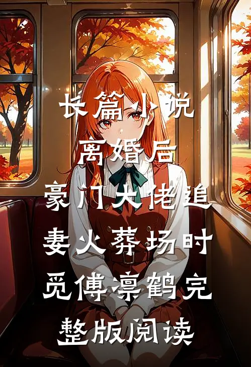 长篇小说离婚后,豪门大佬追妻火葬场时觅傅凛鹤完整版阅读