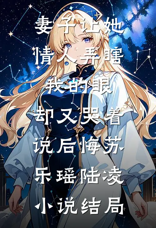 妻子让她情人弄瞎我的眼，却又哭着说后悔苏乐瑶陆凌小说结局
