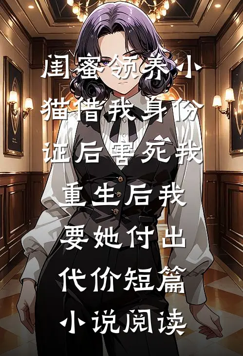 闺蜜领养小猫借我身份证后害死我，重生后我要她付出代价短篇小说阅读