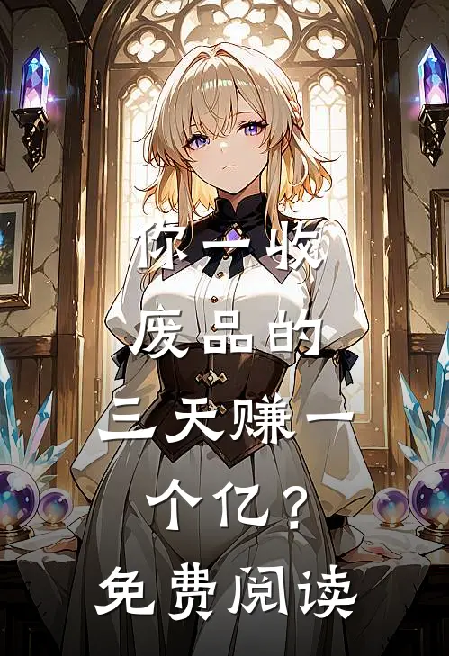 你一收废品的，三天赚一个亿？免费阅读