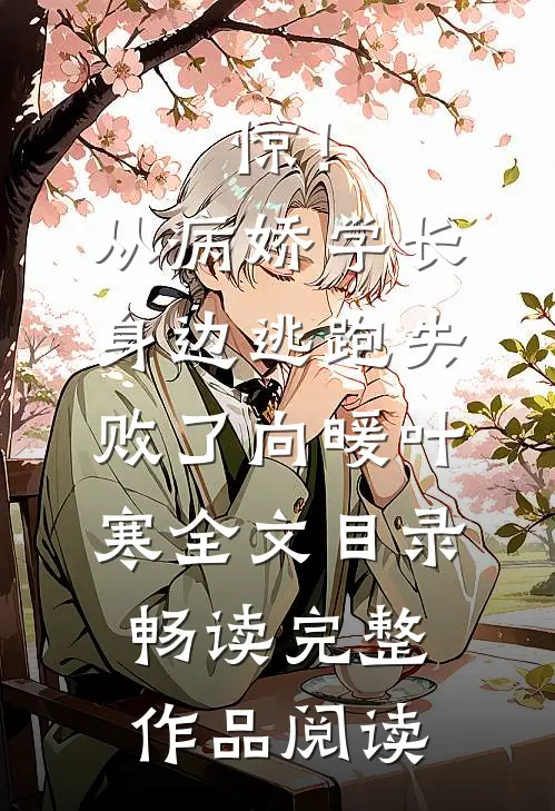 惊！从病娇学长身边逃跑失败了向暖叶寒全文目录畅读完整作品阅读