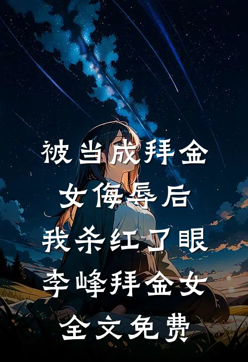 被当成拜金女侮辱后，我杀红了眼李峰拜金女全文免费