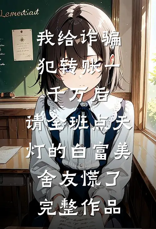 我给诈骗犯转账一千万后，请全班点天灯的白富美舍友慌了完整作品