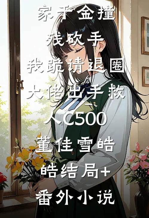 儿子被富家千金撞残砍手，我跪请退圈大佬出手救人C500董佳雪皓皓结局+番外小说