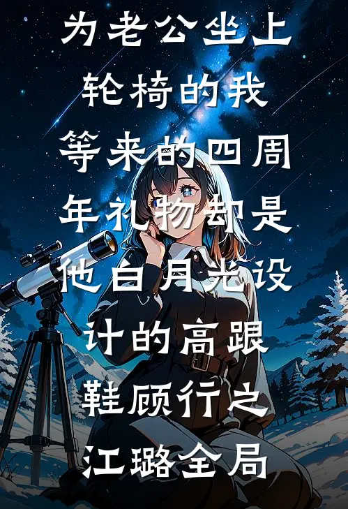 为老公坐上轮椅的我，等来的四周年礼物却是他白月光设计的高跟鞋顾行之江璐全局