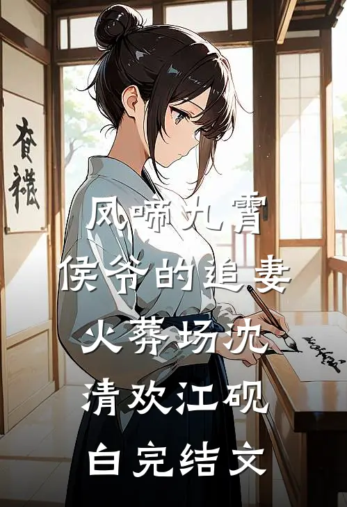 凤啼九霄：侯爷的追妻火葬场沈清欢江砚白完结文