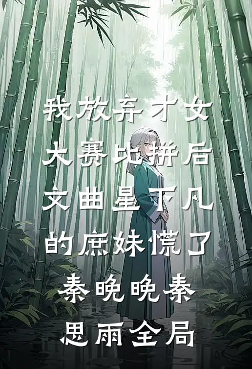 我放弃才女大赛比拼后，文曲星下凡的庶妹慌了秦晚晚秦思雨全局