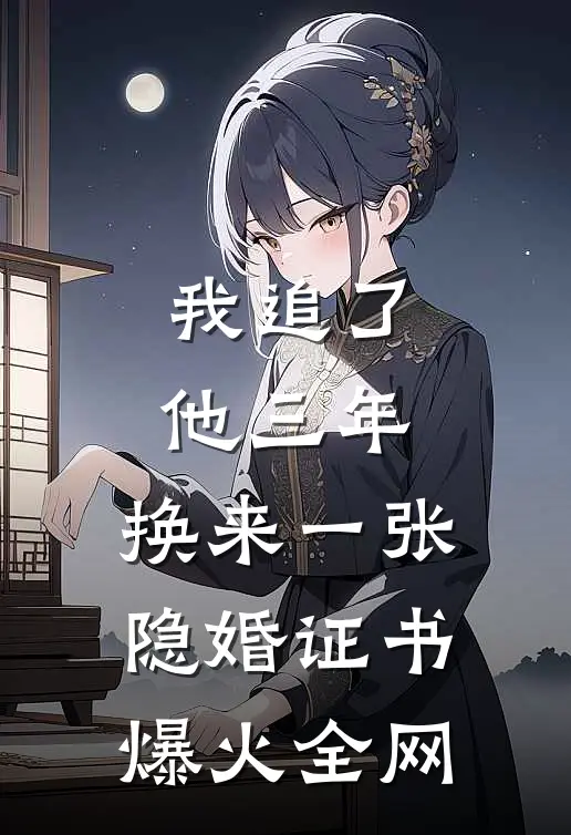 我追了他三年，换来一张隐婚证书爆火全网