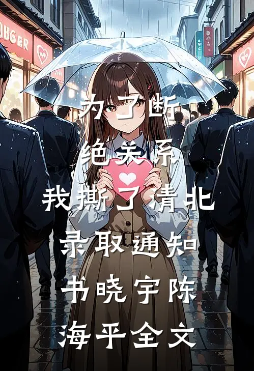 为了断绝关系，我撕了清北录取通知书晓宇陈海平全文
