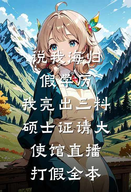 说我海归假学历，我亮出三料硕士证请大使馆直播打假全本
