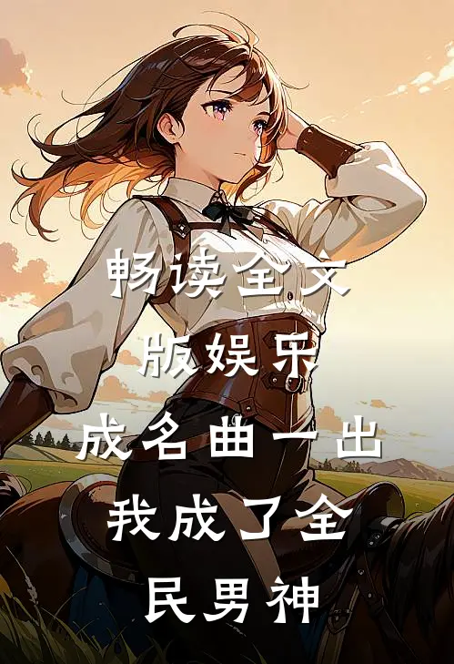 畅读全文版娱乐：成名曲一出，我成了全民男神