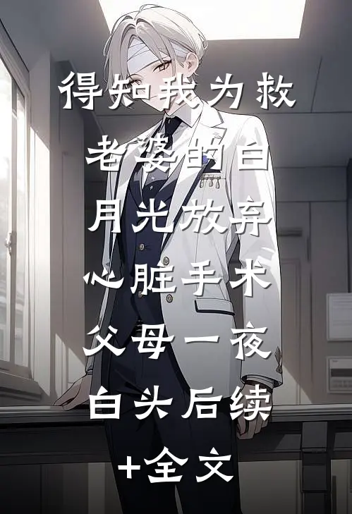 得知我为救老婆的白月光放弃心脏手术，父母一夜白头后续+全文