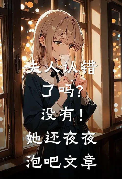 夫人认错了吗? 没有！她还夜夜泡吧文章