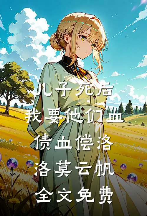 儿子死后，我要他们血债血偿洛洛莫云帆全文免费