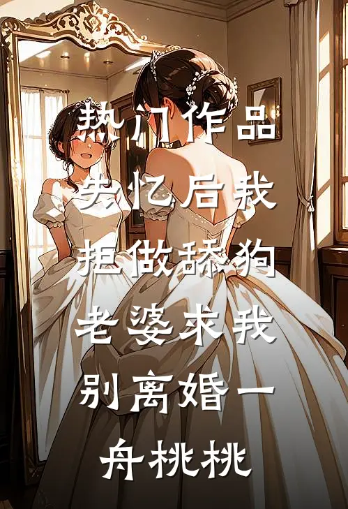 热门作品失忆后我拒做舔狗,老婆求我别离婚一舟桃桃