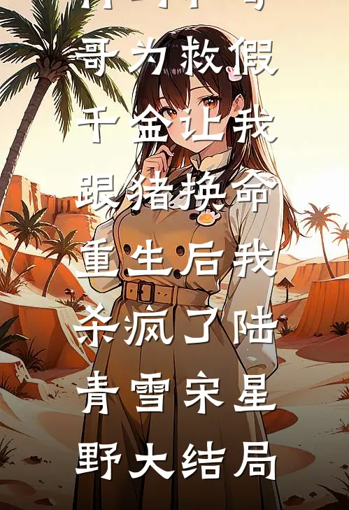 竹马和哥哥为救假千金让我跟猪换命，重生后我杀疯了陆青雪宋星野大结局