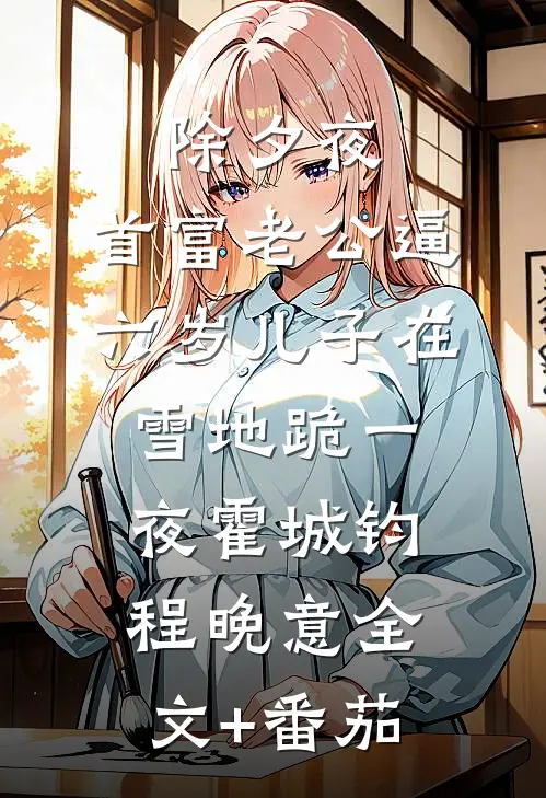 除夕夜，首富老公逼六岁儿子在雪地跪一夜霍城钧程晚意全文+番茄