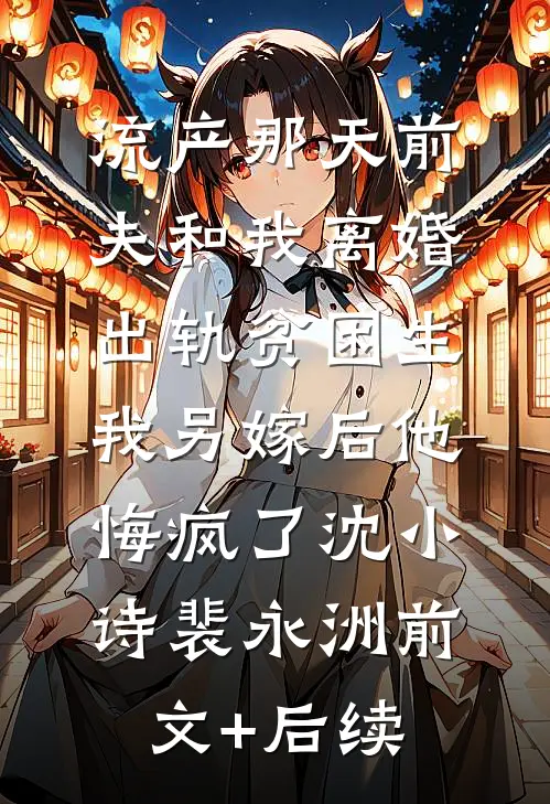 流产那天前夫和我离婚出轨贫困生，我另嫁后他悔疯了沈小诗裴永洲前文+后续