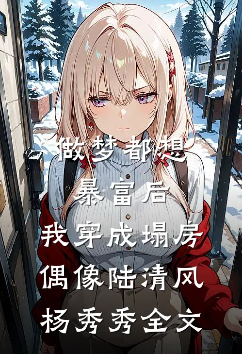 做梦都想暴富后，我穿成塌房偶像陆清风杨秀秀全文