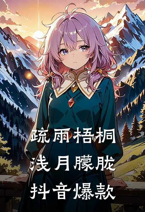 疏雨梧桐浅月朦胧抖音爆款
