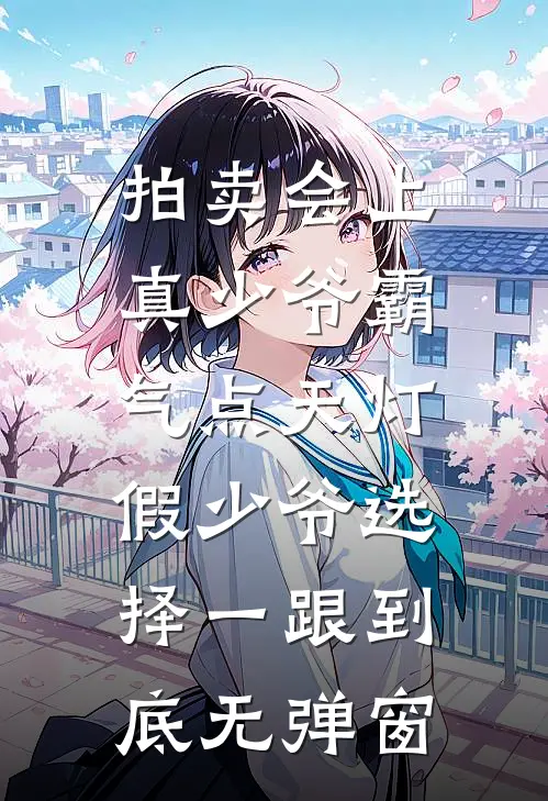 拍卖会上真少爷霸气点天灯，假少爷选择一跟到底无弹窗