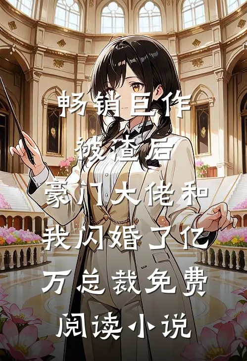 畅销巨作被渣后,豪门大佬和我闪婚了亿万总裁免费阅读小说