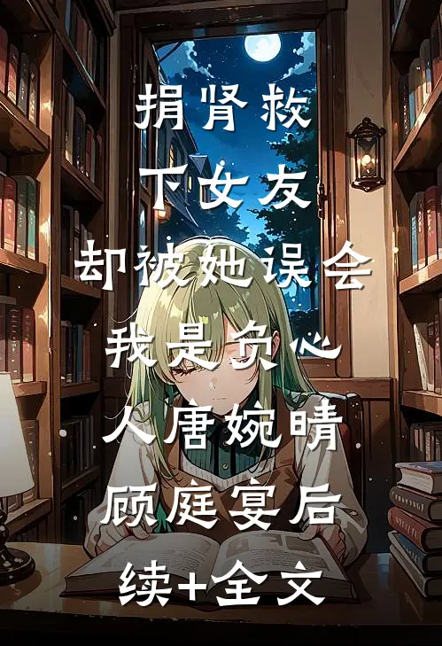 捐肾救下女友，却被她误会我是负心人唐婉晴顾庭宴后续+全文