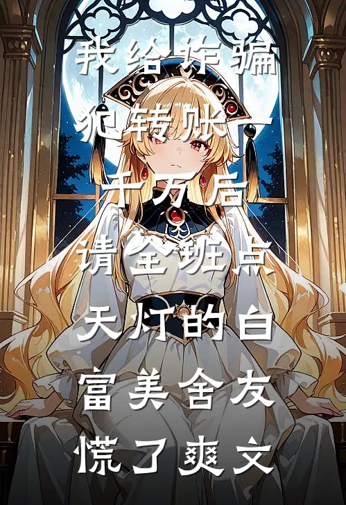 我给诈骗犯转账一千万后，请全班点天灯的白富美舍友慌了爽文
