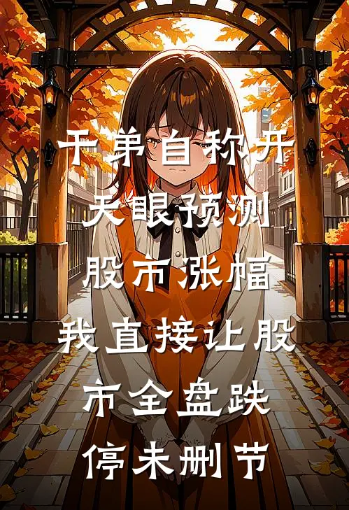 干弟自称开天眼预测股市涨幅，我直接让股市全盘跌停未删节
