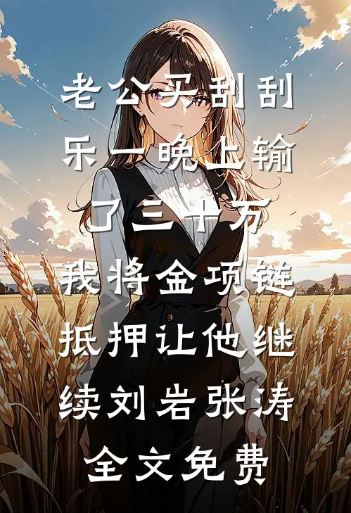 老公买刮刮乐一晚上输了三十万，我将金项链抵押让他继续刘岩张涛全文免费