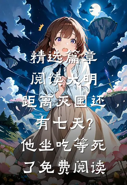 精选篇章阅读大明:距离灭国还有七天?他坐吃等死了免费阅读