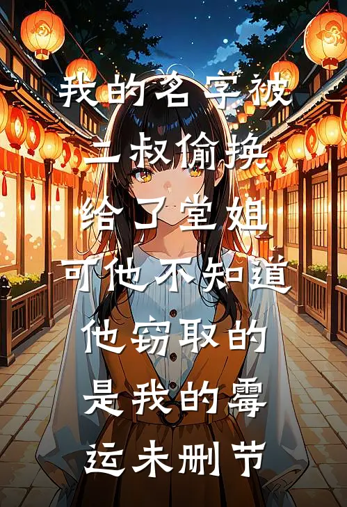 我的名字被二叔偷换给了堂姐，可他不知道，他窃取的是我的霉运未删节