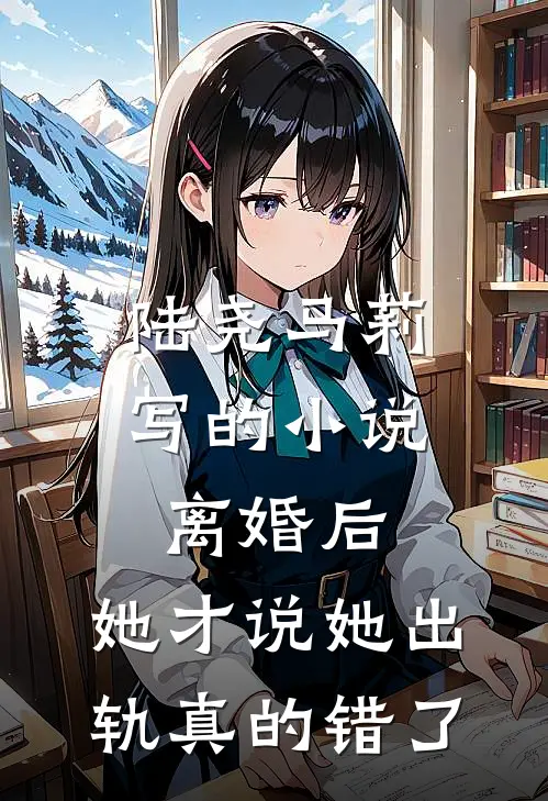 陆尧马莉写的小说离婚后，她才说她出轨真的错了