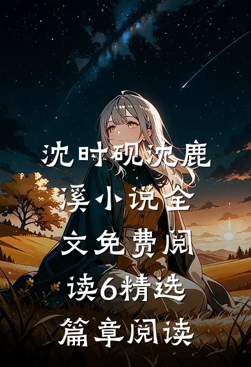 沈时砚沈鹿溪小说全文免费阅读6精选篇章阅读