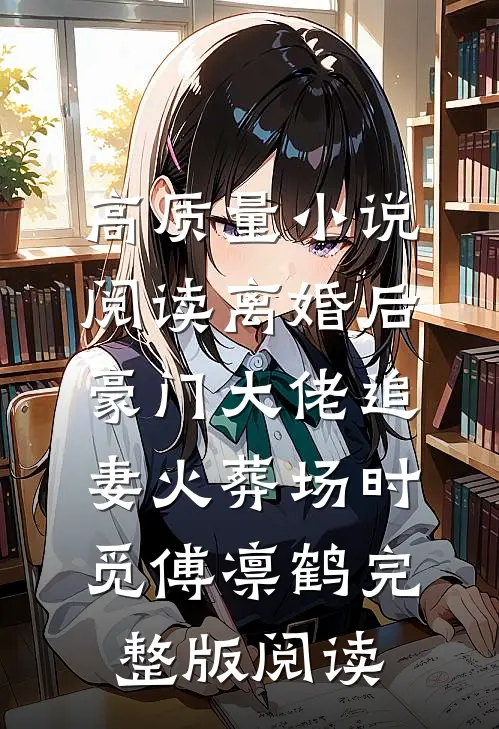 高质量小说阅读离婚后,豪门大佬追妻火葬场时觅傅凛鹤完整版阅读