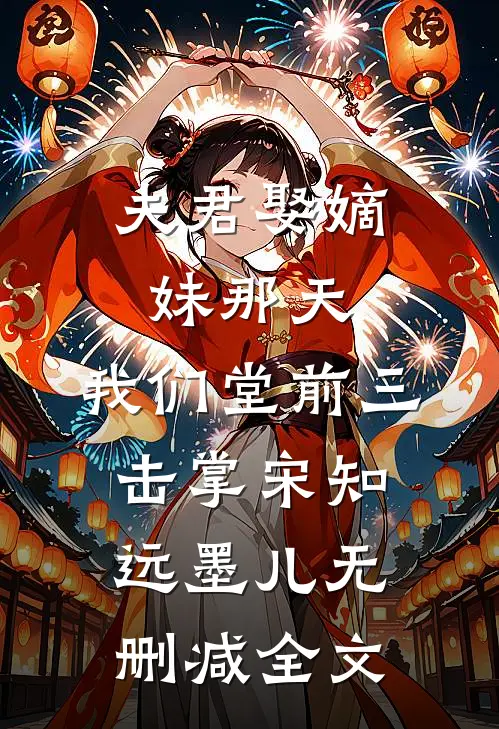 夫君娶嫡妹那天，我们堂前三击掌宋知远墨儿无删减全文