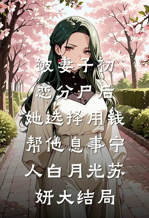 被妻子初恋分尸后，她选择用钱帮他息事宁人白月光苏妍大结局