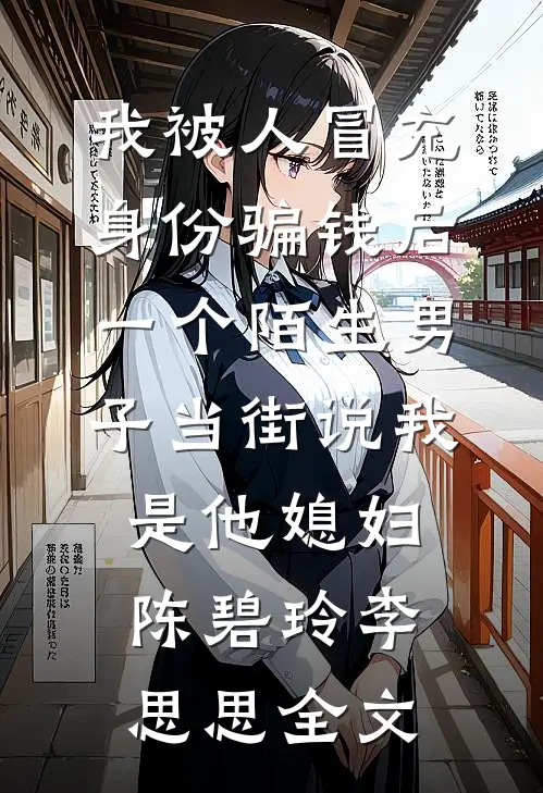 我被人冒充身份骗钱后，一个陌生男子当街说我是他媳妇陈碧玲李思思全文